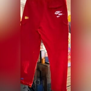 Nike Red Cargo Pants Set